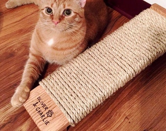 Personalized Cat Scratch Toy- Cat Toys- Gift for Cat Lovers- Unique Cat Gift- Best Gifts for the Cat Lover