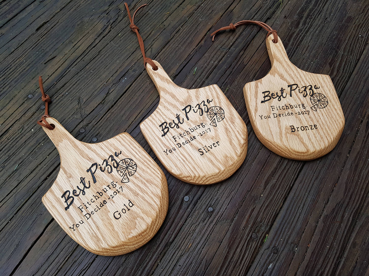 Personalized Best Pizza Awards Pizza Peel Replica Half Etsy