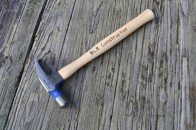 Personalized Engraved Hammer – Anniversary, Father's Day Gift Framing Hammer 32oz