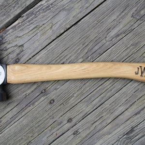 Personalized Engraved Hammer – Anniversary, Father's Day Gift Titanium Claw 12oz.