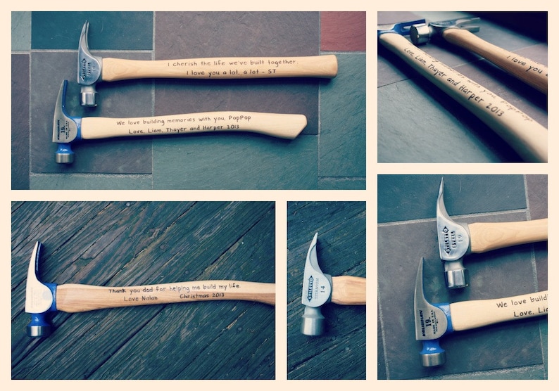 Personalized Engraved Hammer – Anniversary, Father's Day Gift image 4