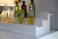 White Wood Perfume Bottle Shelf – Cologne Display, Made To Order