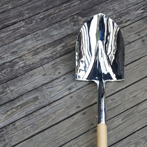 Ceremonial Shovel Mirror Finish Chrome Plated or Standard Enamel -Groundbreaking Ceremonies, Retirement Gifts & Wedding Ceremonies