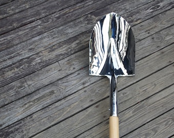 Engraved Chrome Plated Ceremonial Shovel – Groundbreaking Gift