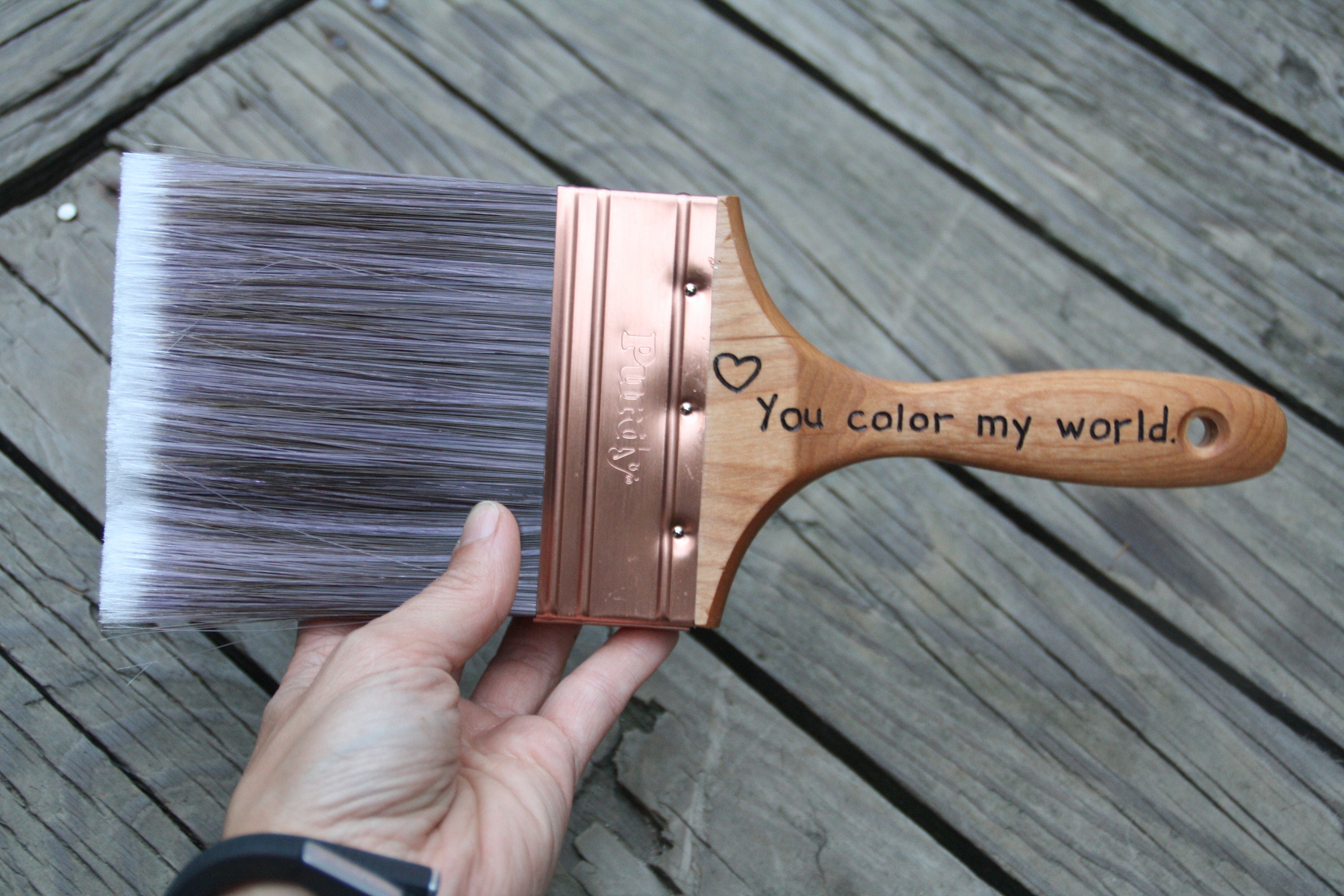 Personalized Paintbrush - House Painters Gift - 5th Anniversary Gift -  Handyman Gift- Gift for Dad- Engraved — Rusticcraft Designs
