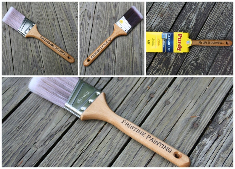 Personalized Paintbrush House Painters Gift 5th Etsy