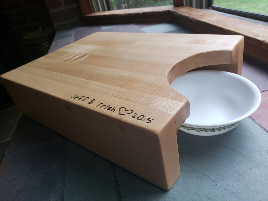 Large Wood Cutting Board Raised Modern Agrarianwood Cutting Board