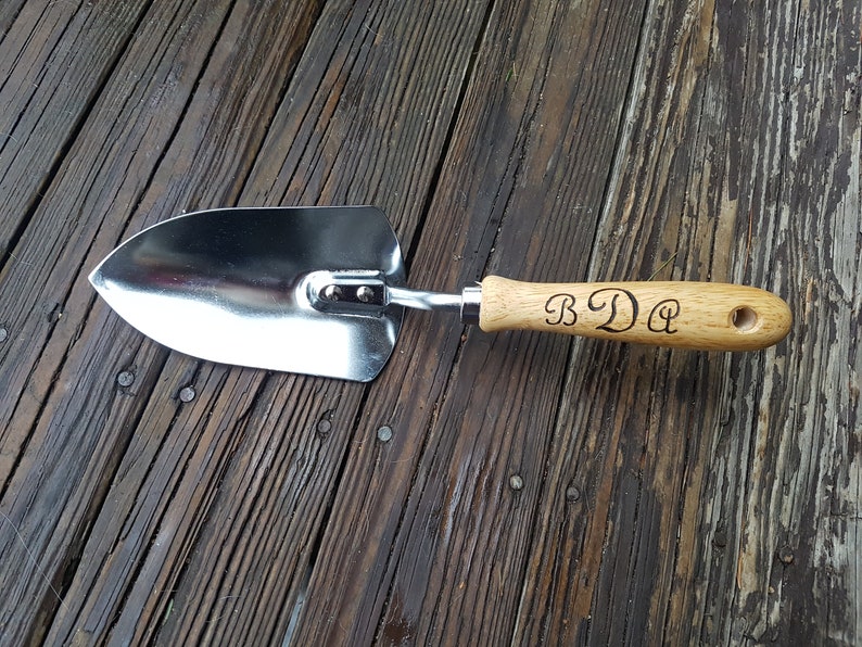 Personalized Garden Tool Set Hand Trowel Short Shovel Gardener Gift for mom Retirement Gifts Garden Knife Mother's Day Gift Hand Trowel Only