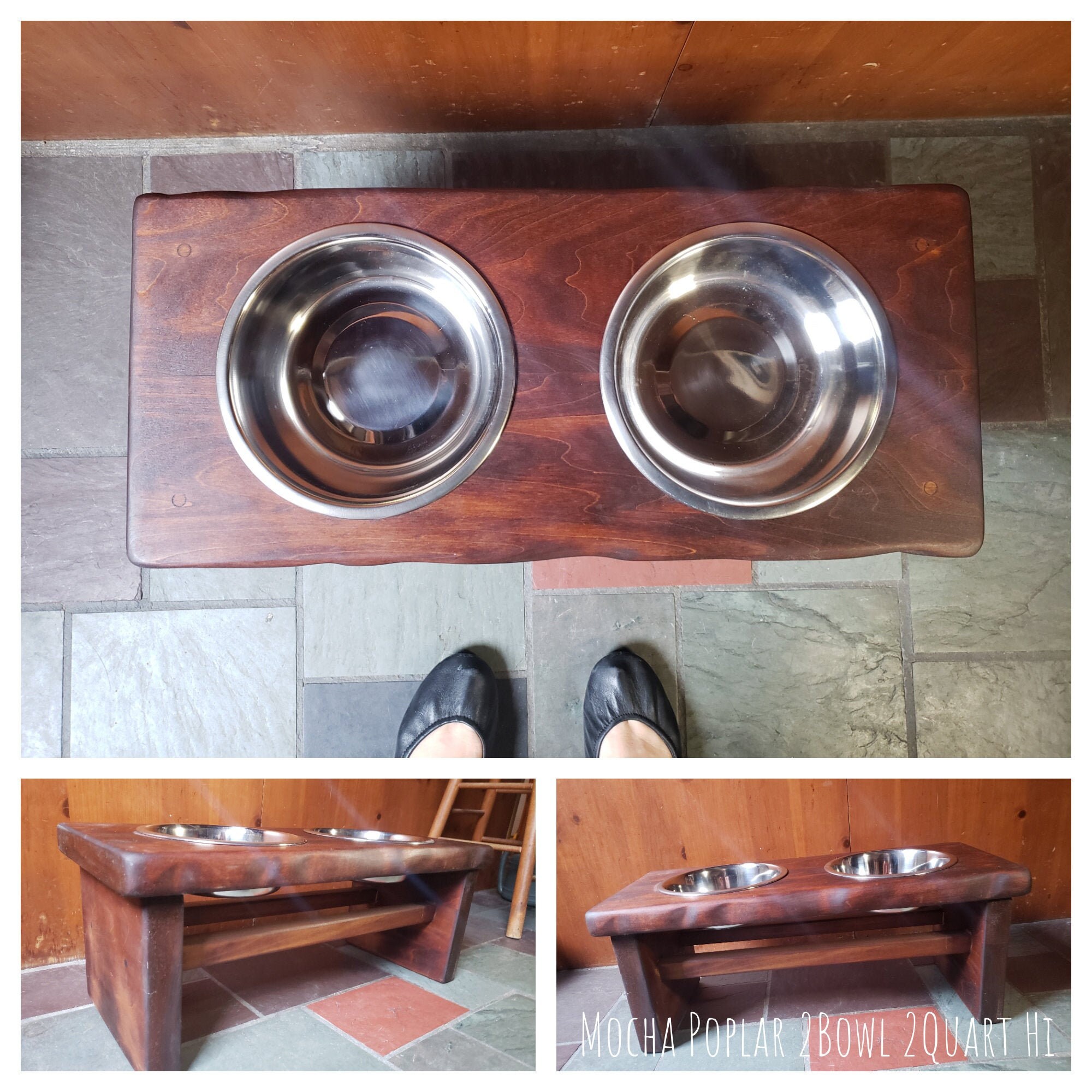 green interactive dog feeder