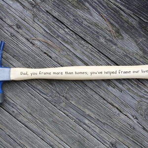 Personalized Engraved Hammer – Anniversary, Father's Day Gift image 8