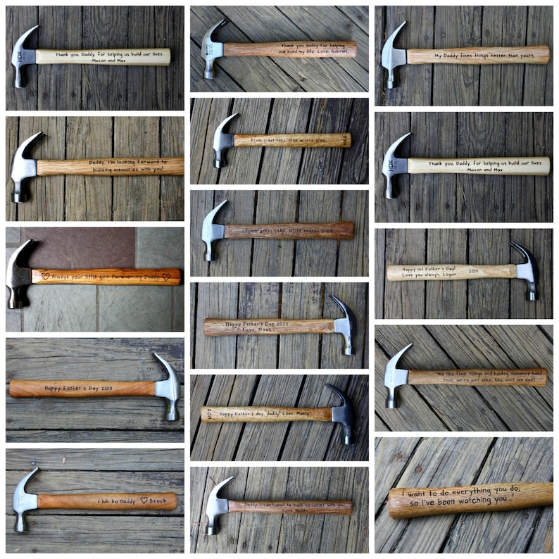 Personalized Engraved Hammer – Anniversary, Father's Day Gift image 5