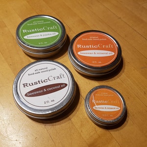 Wood Paste-Natural Beeswax  & Mineral Oil - Cutting Board Oil Conditioner Wood Butter - Wood Spoons, Wood Bowls - High Carbon Knives