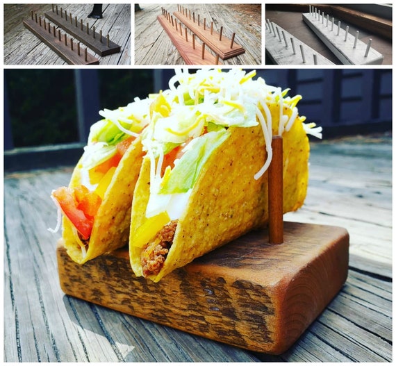 Taco Stands Wedding Taco Station Handcrafted Taco Holders Mini