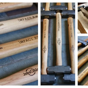 Personalized Sledgehammer Engraved Hammer Fathers Day Gift Husband Gift Best Man Gift Engraved & custom designed image 3