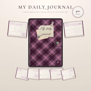 Mi diario personal / Diario digital, planificador diario y diario de autocuidado / Diario digital para iPad / Diario GoodNotes