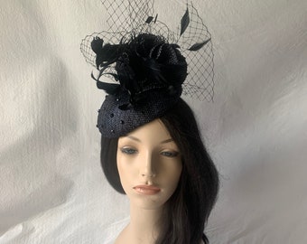Buy Black Fascinator -  display picture 2