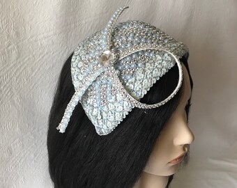 baby blue church hats