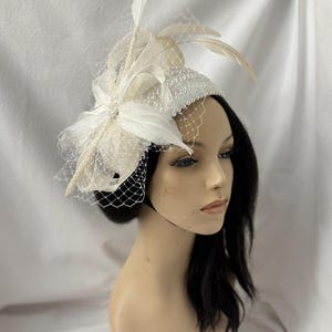 Gold Pillbox Hat With Veil - Etsy display picture 3