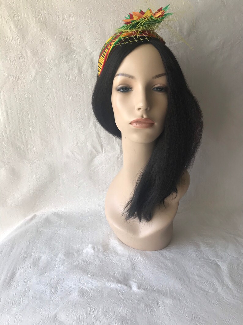 African Print Fascinator Hat African Ankara Fascinator Etsy