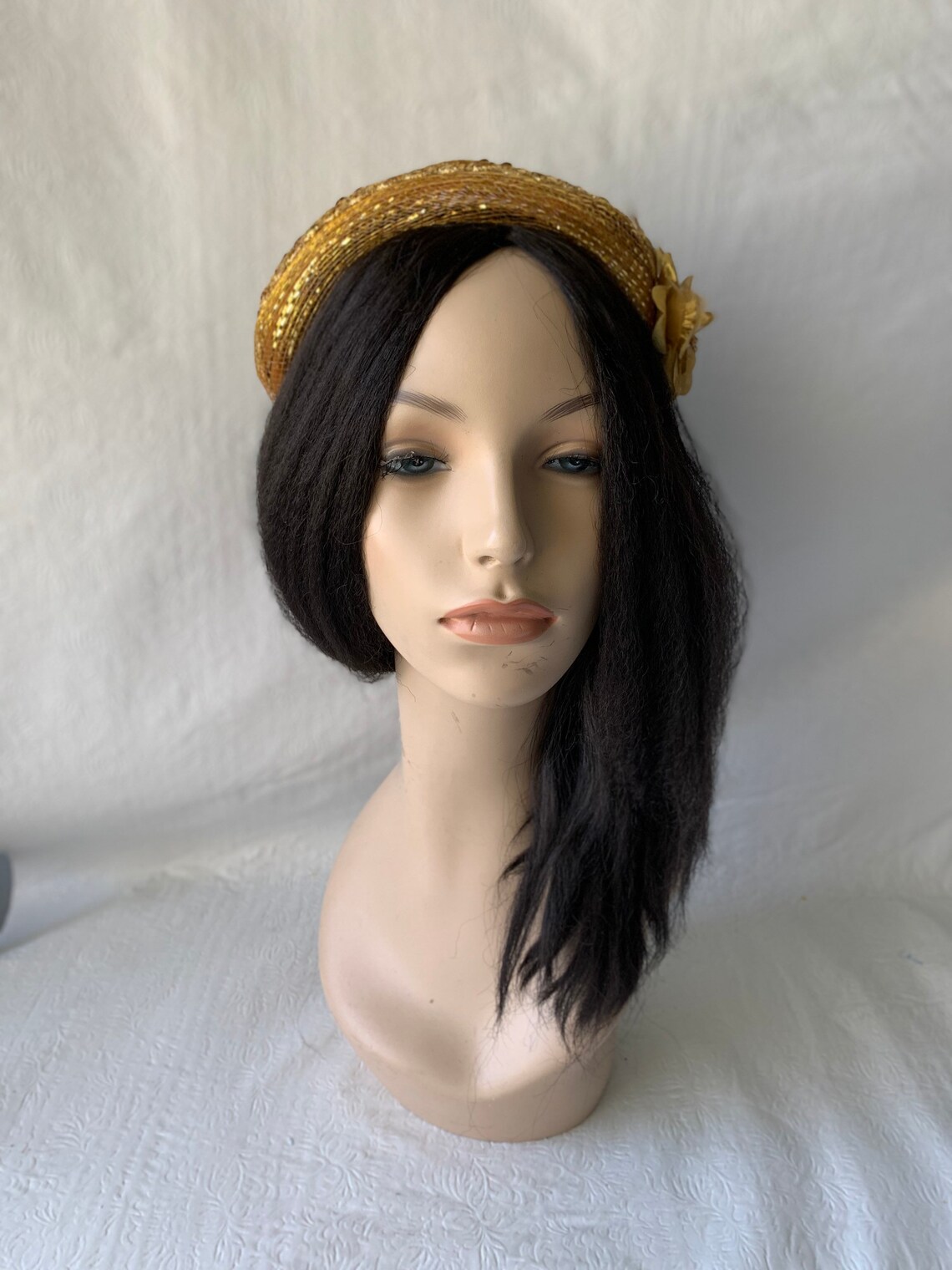 Gold Vintage Inspired 1950s-1960s Half Hat Gold Wedding - Etsy
