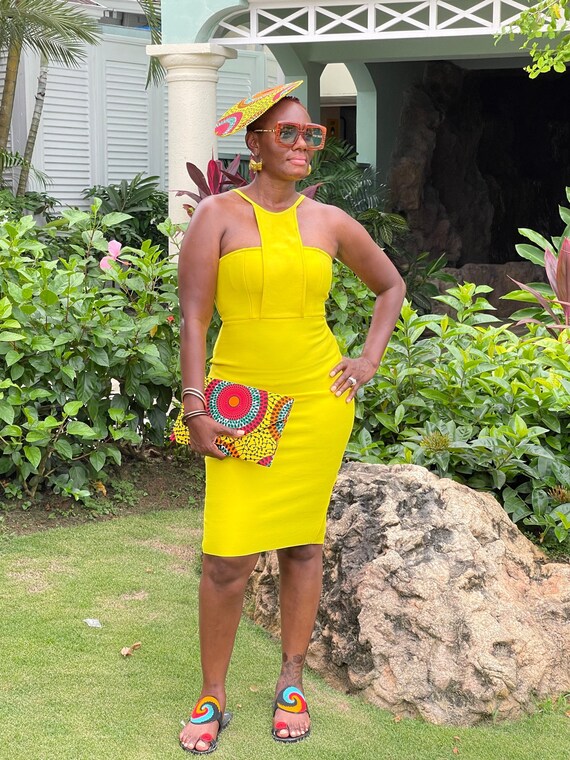Ankara Nsu Bura African Print Flat 