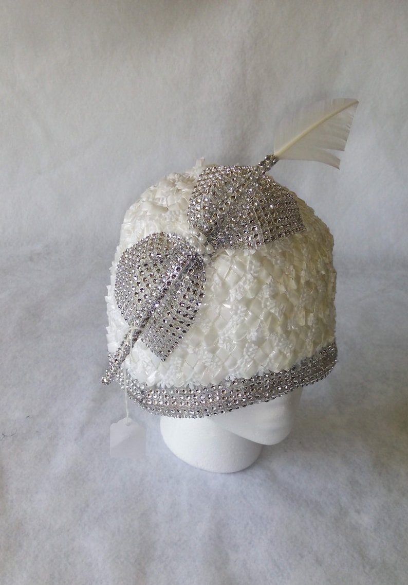 White Ladies Church Hat White Church Hat White Designer Etsy