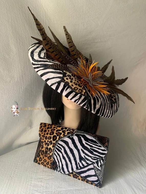 Hat and matching clutch Hats and Shoes Gallery — Bow Fashion Accessories main image 2