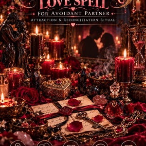 Personalized Obsession Love Spell for Avoidant Partner | Attraction & Reconciliation Ritual (Digital Service)