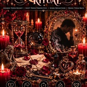Personalized Apology Love Spell | Reconciliation & Regret Ritual (Digital Service)