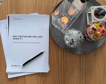Werkboek tegen uitstelgedrag | Stop met uitstellen en kom in actie | Digitale PDF