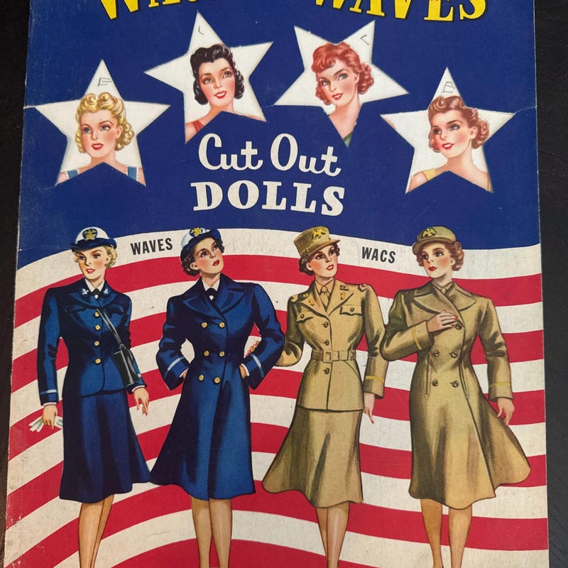 World War 2 Paper Doll - Etsy