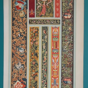Antique german tapestry - Etsy 日本