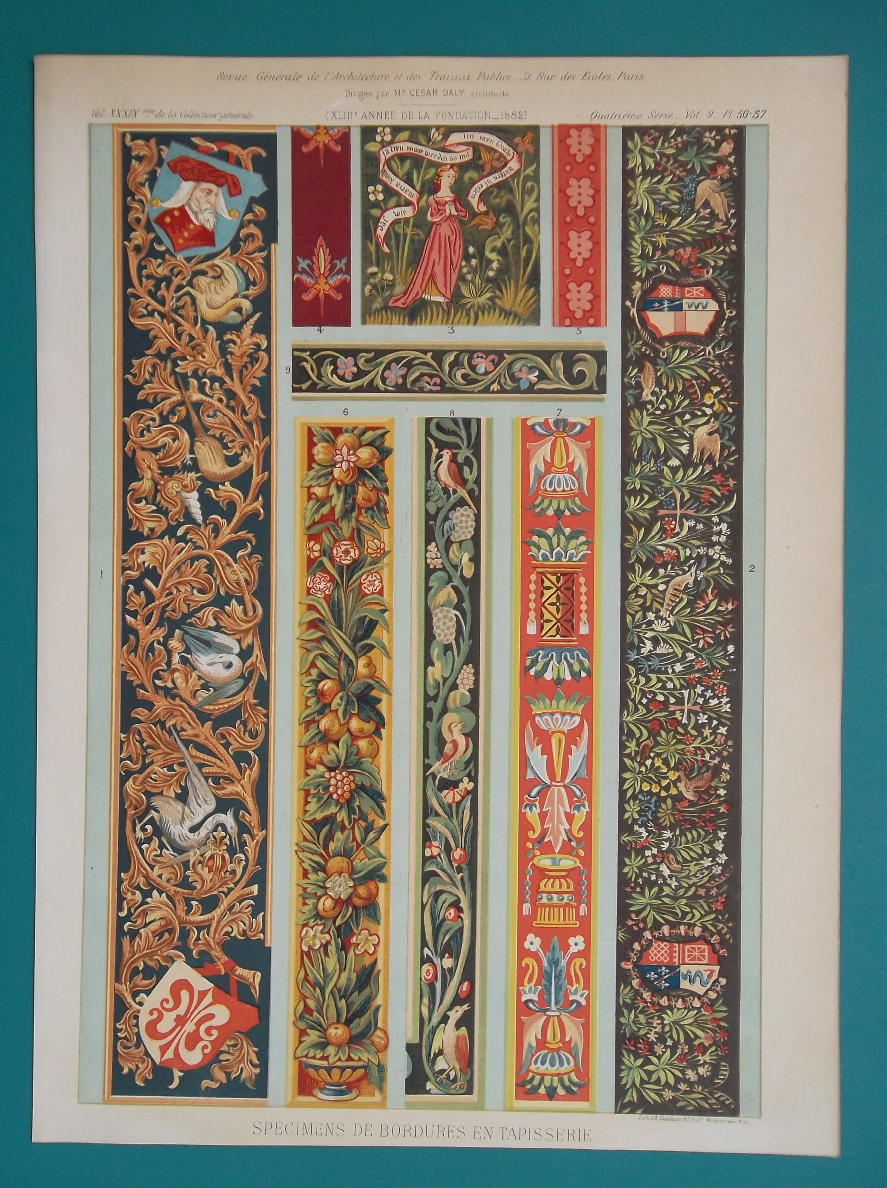 Antique german tapestry - Etsy 日本