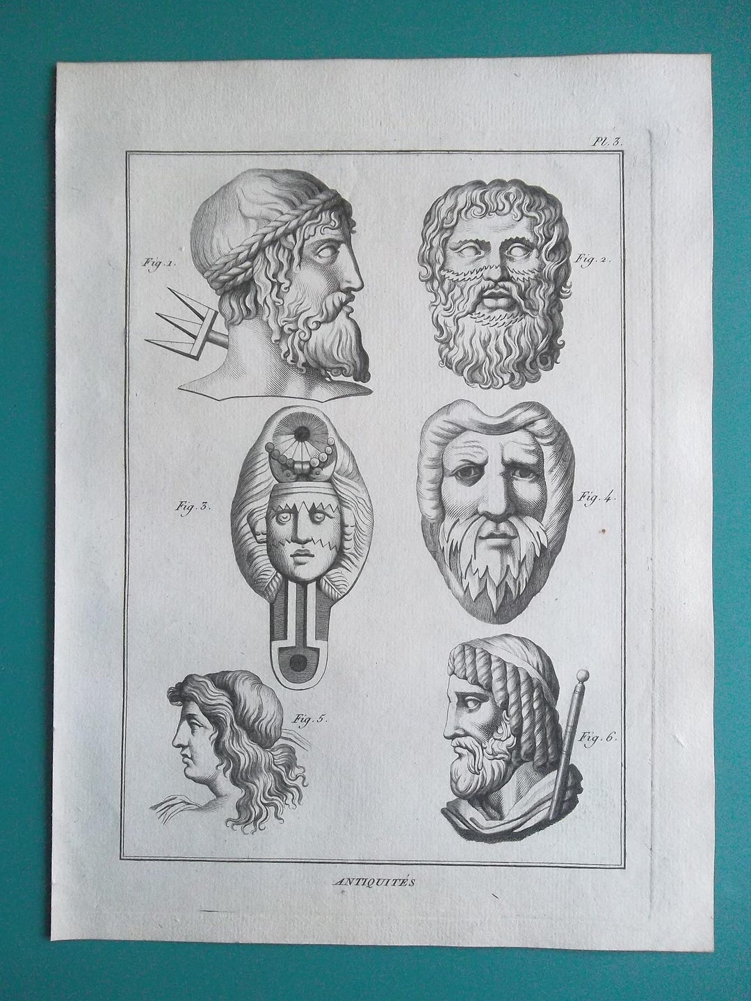 MYTHOLOGY Greek Roman Neptune Triton Leander Pluto Ruler of Underworld ...