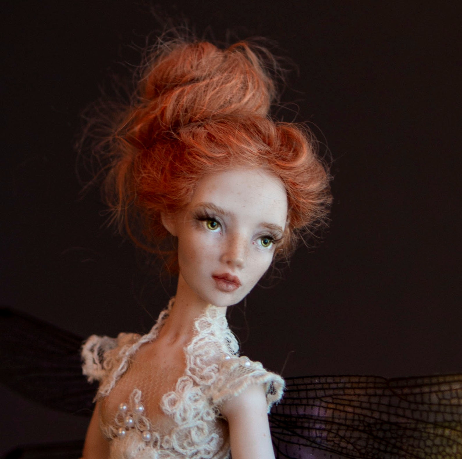 Miniature 19 Cm Porcelain Ball Jointed Doll Lady Kellentora by Olga