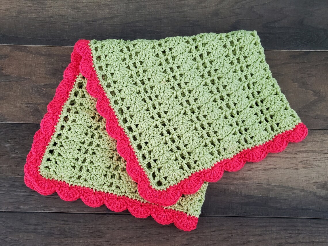 CLEARANCE Crochet Baby Blankets Twin Baby Blanket Set Etsy