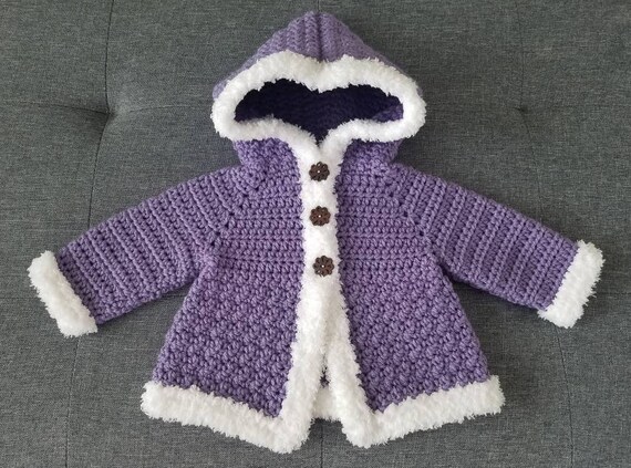 baby girl hooded sweater