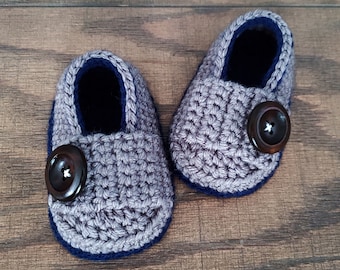 Crochet PATTERN Baby Loafers Baby Booties Baby Loafer Pattern Baby Booties Baby Girl Pattern Baby Boy Bootie Pattern Crochet Pattern