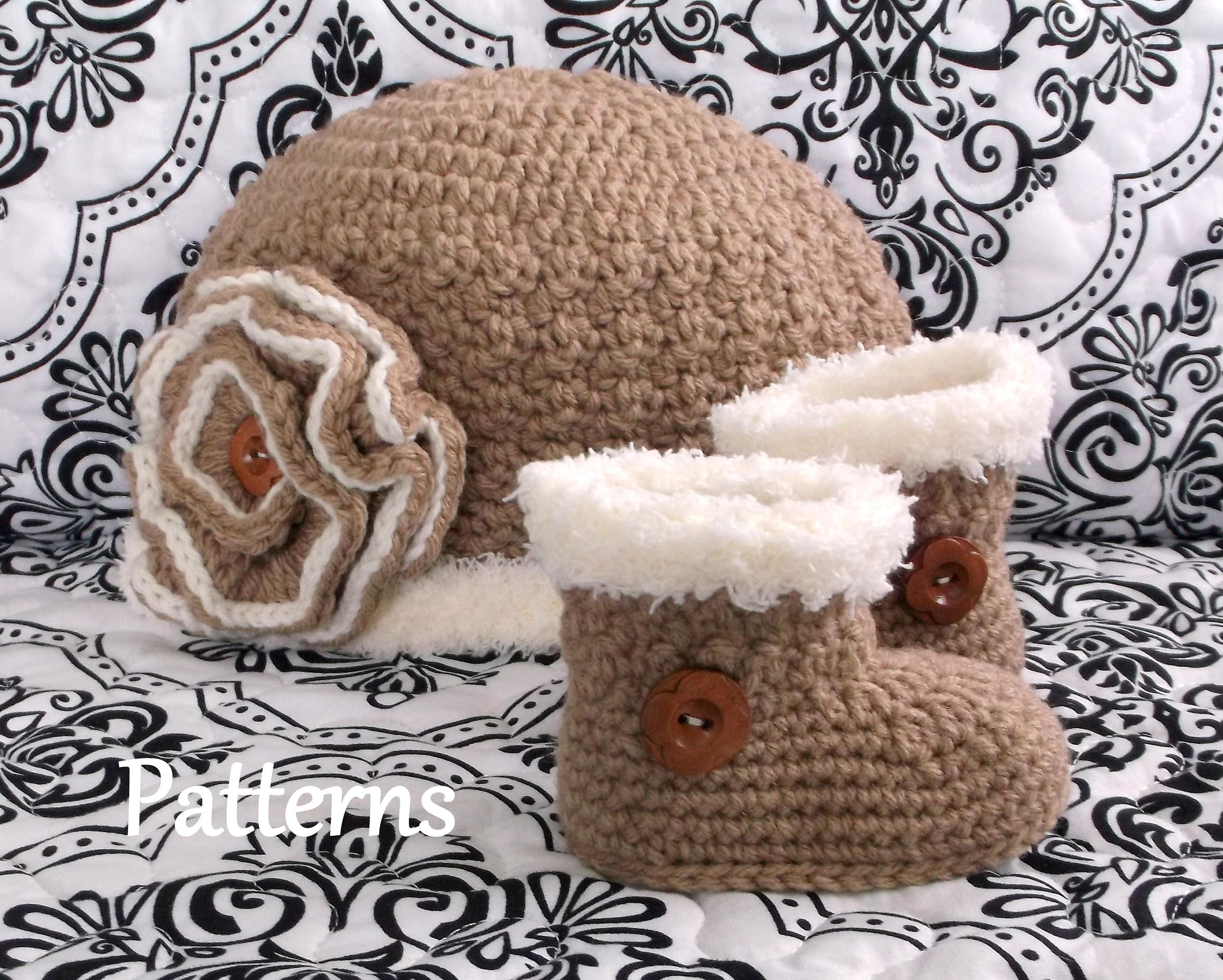 Carter Crochet Baby Sweater Hat and Booties Set Crochet Pattern Baby t –  Lisa's Crochet Designz