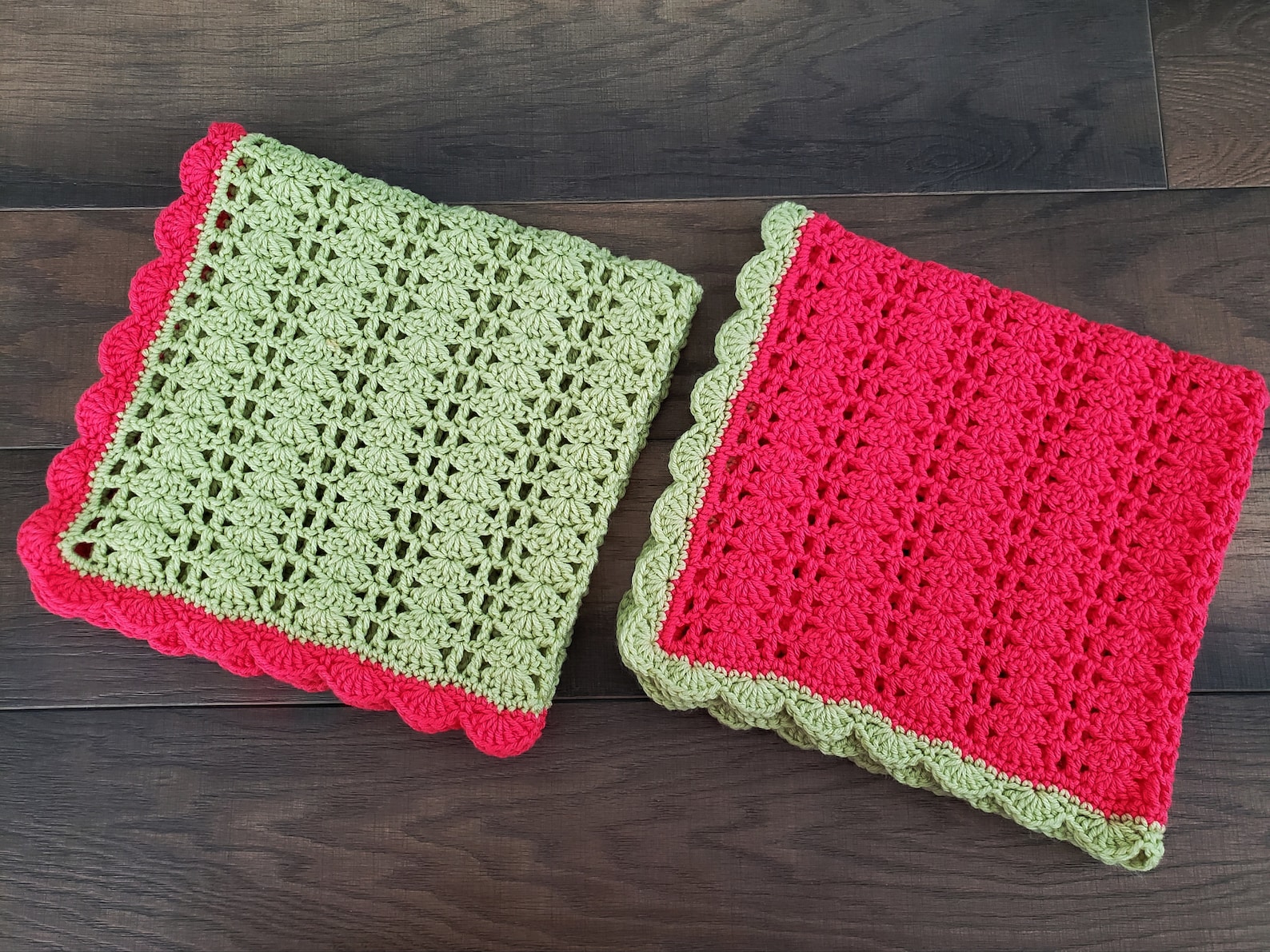 CLEARANCE Crochet Baby Blankets Twin Baby Blanket Set Etsy