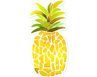 Pineapple Sticker Watercolor pineapple
