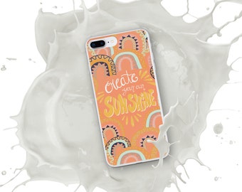 Create your own Sunshine Clear Case for iPhone®