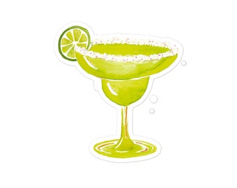 Margarita Watercolor Sticker