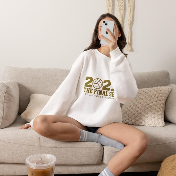 2027 The Final Set Volleyball Senior Sweatshirt | Senior Year Crewneck