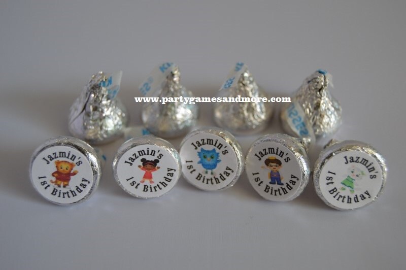 Unique personalized Daniel Tiger's Neighborhood Birthday Party Fa…