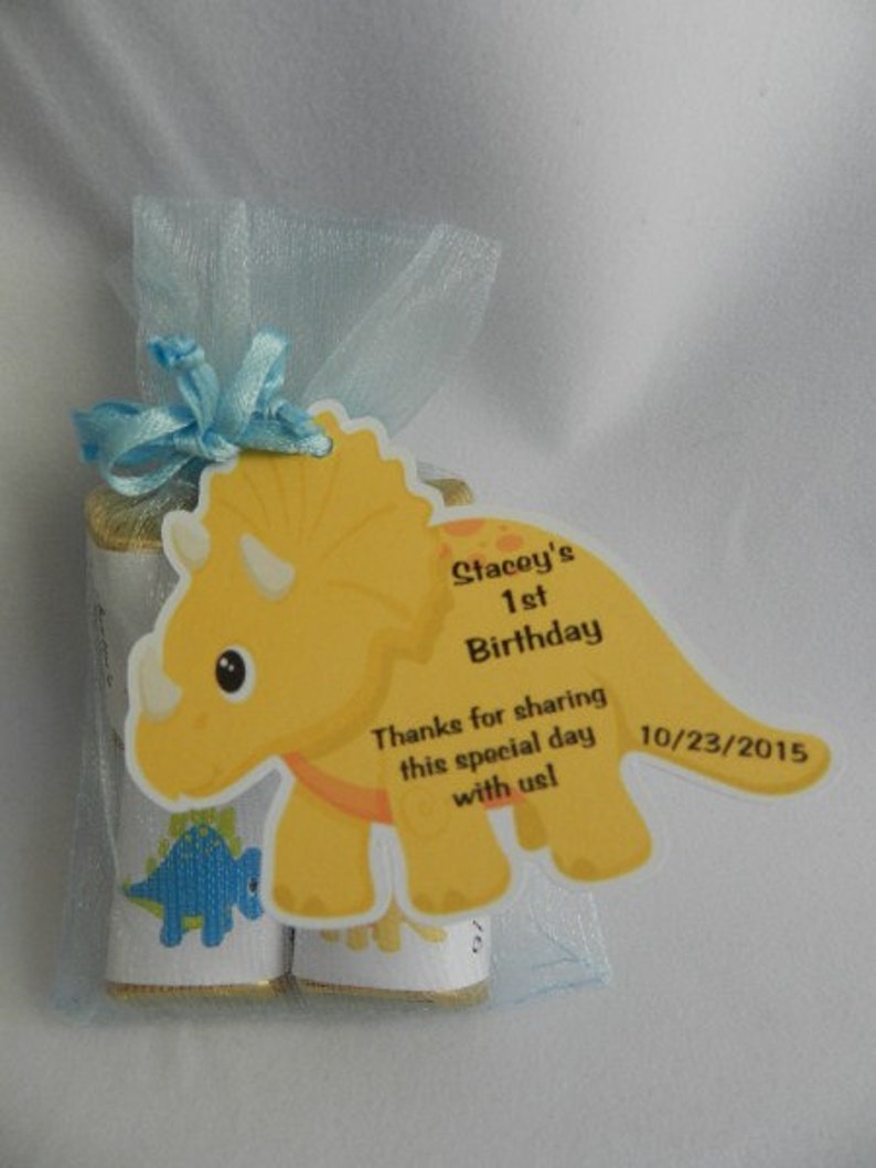 Unique Personalized Dinosaur Baby Shower Birthday Party Favor Etsy