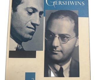 The Gershwins Words Upon Music 1959 First Edition | Lawrence D. Stewart | Ella Fitzgerald Song Book Liner Notes | Bernard Buffet