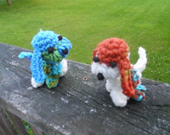 PDF QUICK Puppy Toy **Crochet Pattern**, Also Can be An Ornament