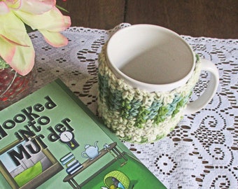 Mug Cover/Cozy, Easy **Crochet Pattern** with Instructions to Make Smaller or Larger for a Perfect Fit