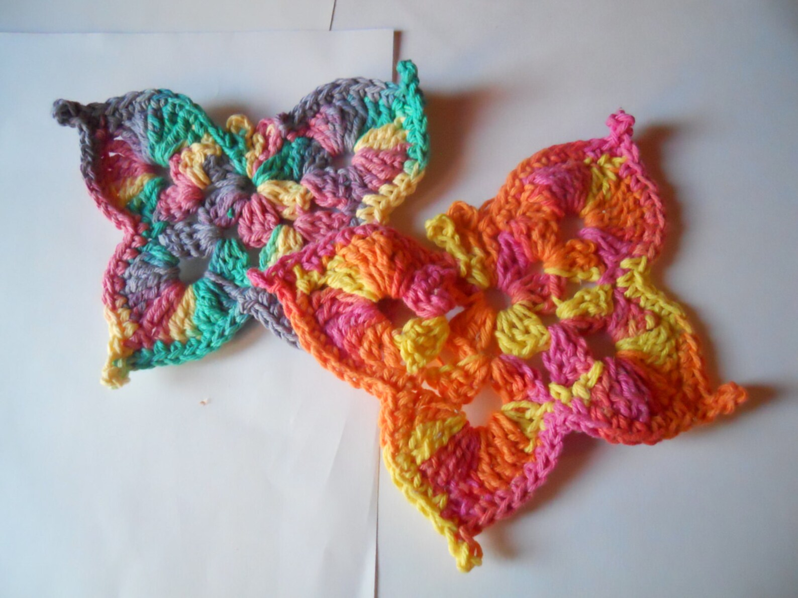 PDF DISHCLOTH PATTERN Twashi Butterfly Pattern Crochet Etsy